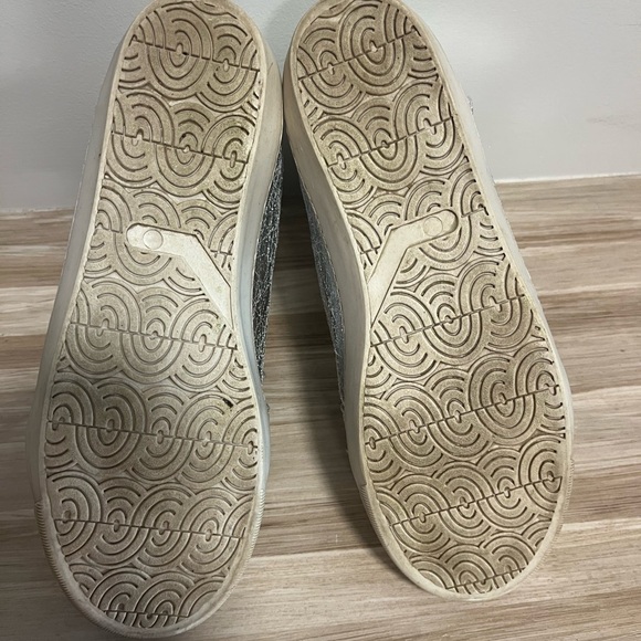 Silver High-Top Sneakers - Picture 5 of 5